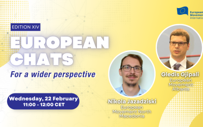 EuropeanChats with European Movement North Macedonia & European Movement Albania